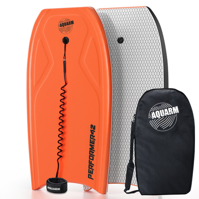 Bodyboard masculino de 42,5 polegadas com PE Core Professional Surfing Essential