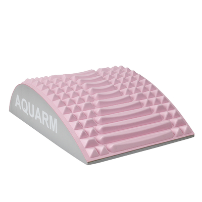 Almofada de reforço de yoga OEM rosa multifuncional para tração lombar e alívio de dor nas costas