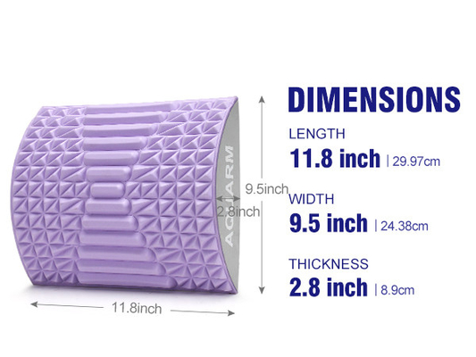 300g Moderno Woowave Lumbal Back Cracker Board Eva Neck Back Stretcher para alívio da dor lombar