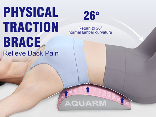Revolucione a sua saúde nas costas com o Woowave Soft Foam Back Stretcher 9.6*11.7*3.5 polegadas