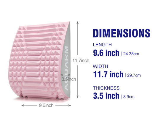 Revolucione a sua saúde nas costas com o Woowave Soft Foam Back Stretcher 9.6*11.7*3.5 polegadas