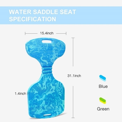 Balcão de natação Assentos flutuantes AZUL 31.1*15.4*1.4' Cadeira de espuma EVA para adultos e crianças