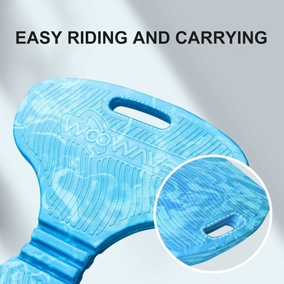 Balcão de natação Assentos flutuantes AZUL 31.1*15.4*1.4' Cadeira de espuma EVA para adultos e crianças