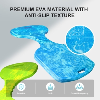 Balcão de natação Assentos flutuantes AZUL 31.1*15.4*1.4' Cadeira de espuma EVA para adultos e crianças