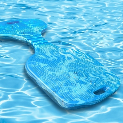 Balcão de natação Assentos flutuantes AZUL 31.1*15.4*1.4' Cadeira de espuma EVA para adultos e crianças