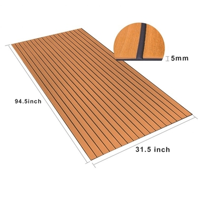 Moderno estilo de design piso de barco personalizado ultralight não escorregadio EVA foam mat Sheet