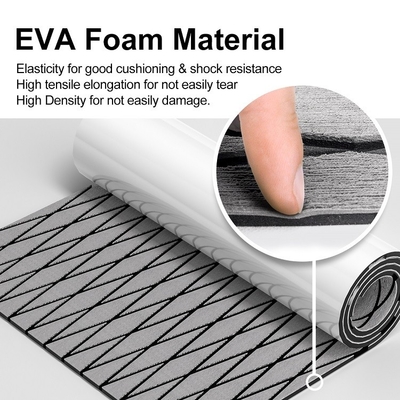 Folhas de espuma EVA de teca falsa resistentes aos raios UV para pavimentação de barcos de espessura inferior a 10 mm