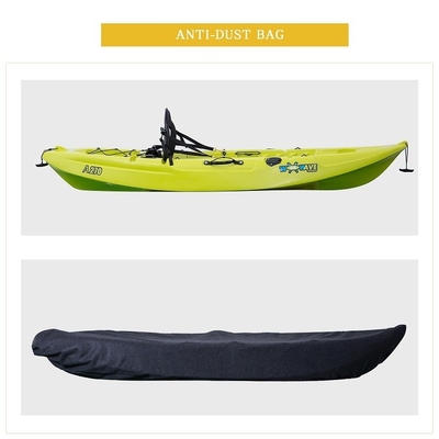 Material LLDPE Caiaque de pesca único para diversão familiar Capacidade de carga 130 kg/287 lbs