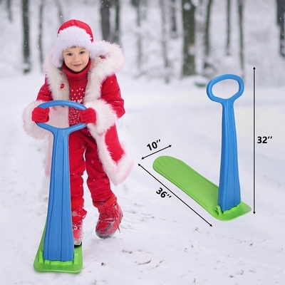 2KGS Peso da placa Scooter de neve dobrável para crianças com peso leve e fácil de transportar