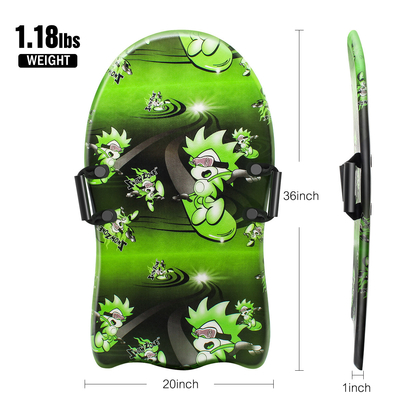 PE Core 36 polegadas espuma Snow Sled para Crianças leve e 1,18lbs peso da prancha