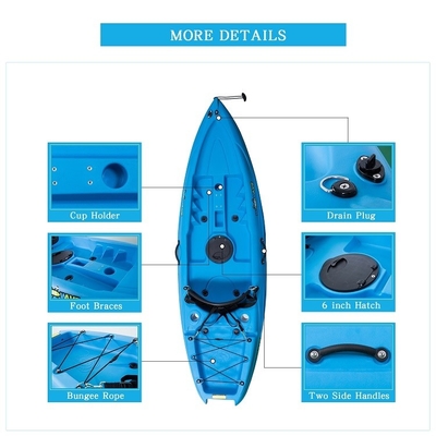 Caiaque Pesca Canoa Caiaque Barco de Canoa Pesca lazer com características padrão