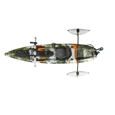 Motor Design Sentar-se em Plástico Kayak de Pesca 360 * 80 * 35cm Tamanho 200lbs Potência aconselhar