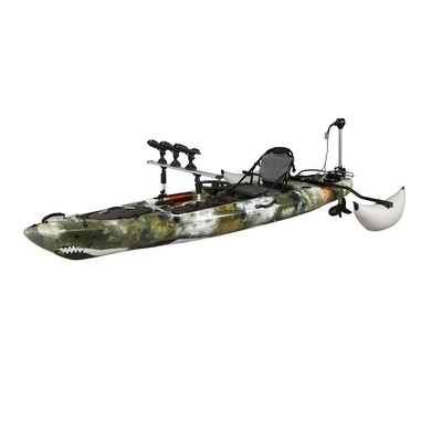 Motor Design Sentar-se em Plástico Kayak de Pesca 360 * 80 * 35cm Tamanho 200lbs Potência aconselhar