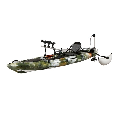 Motor Design Sentar-se em Plástico Kayak de Pesca 360 * 80 * 35cm Tamanho 200lbs Potência aconselhar
