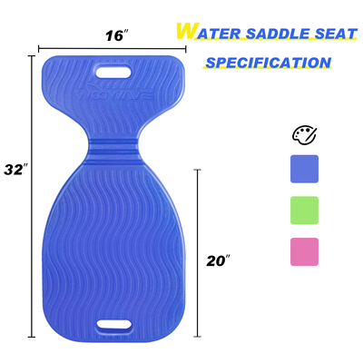 Woowave Custom Logo Float Saddle XPE Light Water Saddles Assento para piscina