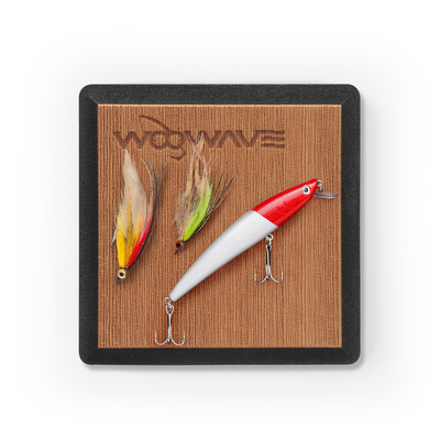 5'*5' Marrom WOOWAVE resistente à água almofada de gancho de pesca EVA espuma de borracha antiderrapante almofadas de espuma