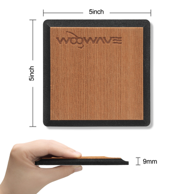 5'*5' Marrom WOOWAVE resistente à água almofada de gancho de pesca EVA espuma de borracha antiderrapante almofadas de espuma