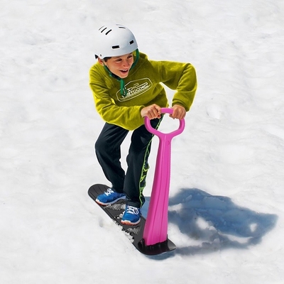 Scooter de snowboard infantil com design dobrável e material plástico