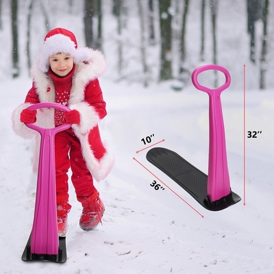 Scooter de snowboard infantil com design dobrável e material plástico