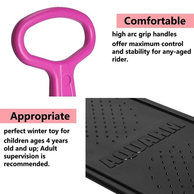 Scooter de snowboard infantil com design dobrável e material plástico