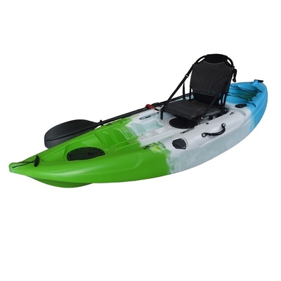 Barco de pesca de plástico moldado CE Roto para turismo em lagos rios WOOWAVE KAYAK