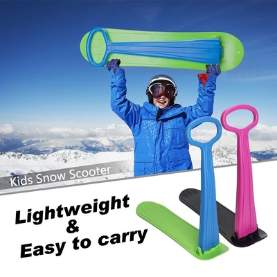 Plastico Inverno Snow Scooter Snow Ski Sledge Snow Foldable Sledge para Crianças 36 * 32 * 10 polegadas