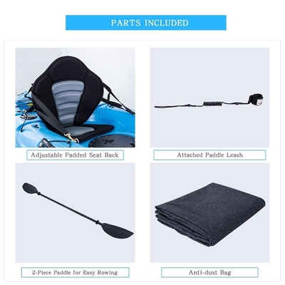 Cores personalizadas e caiaques de pesca únicos para embarcações feitos de material LLDPE/HDPE