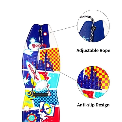 Sledas de neve simples coloridas para crianças com material XPE e corda incluídas