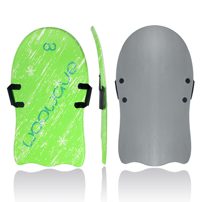 3&quot; Woowave Durável Verde Adultos Snow Ski Sled Melhor Espinhas de Neve para Crianças e Adultos 1&quot; Borda espessura