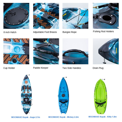 Pedal de pé para pesca 42 kg/93 lbs 396*84*40cm