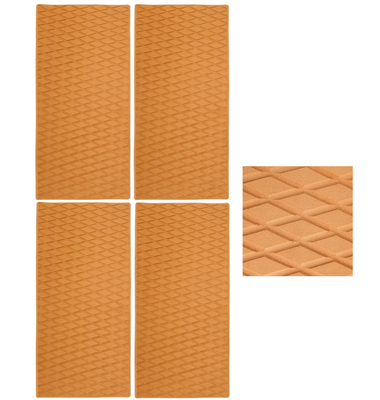 6 mm de espessura EVA Fish Tail Pad para acessórios de surf e Kite Surfboard Decking