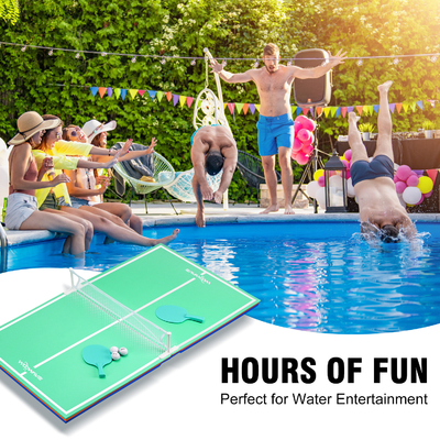 Entretenimento ao ar livre Ping-Pong Tabela Pool Party Game com Floating Tray Table