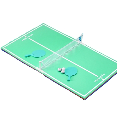 Pacote verde 2/ctn Taça de mesa de pingue-pongue flutuante para desportos aquáticos
