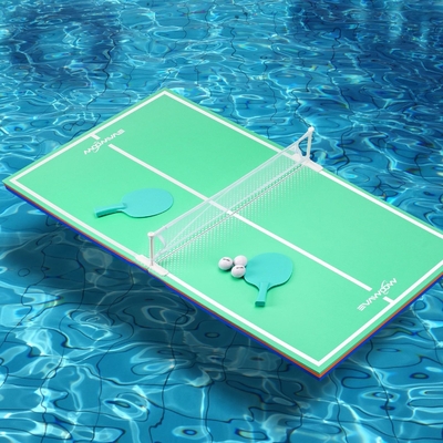 EVA espuma de mesa flutuante de tênis de jogo dobrável mesa 10KGS peso do pacote para jogos aquáticos