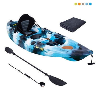 130 kg/287 lbs Capacidade de carga WOOWAVE 2.7m Canoa/Kayak de plástico para oceanos