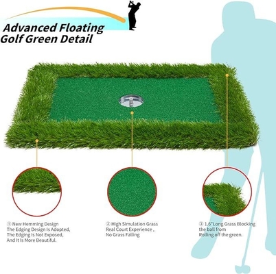 Transforme a sua piscina num campo de golfe com o Woowave EVA Floating Green Mat Game Set