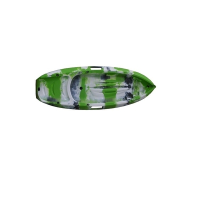 Compacto e leve 1.8M Verde Single Sit On Top Kayak para fácil manobra