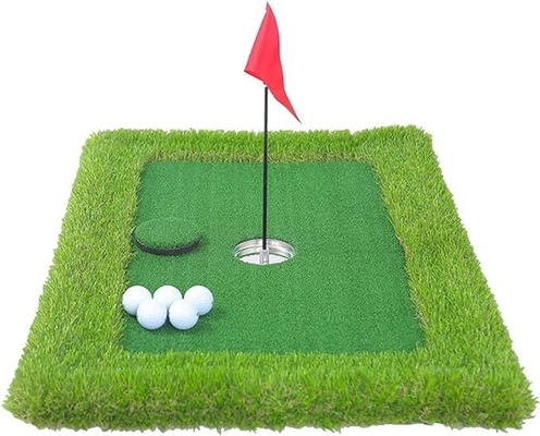 Grão de golfe flutuante personalizado para piscinas Impressão de transferência de calor e tapetes de colocação de logotipos OEM