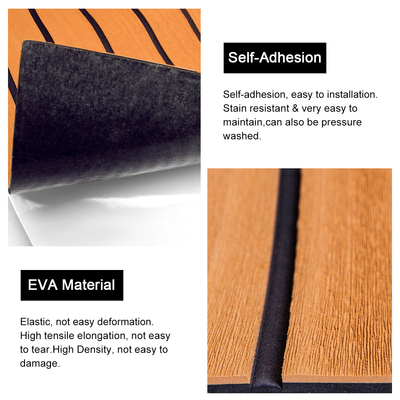 EVA espuma piso de barco para Unisex Directo Iate Decking deck escovado folha pad tapete