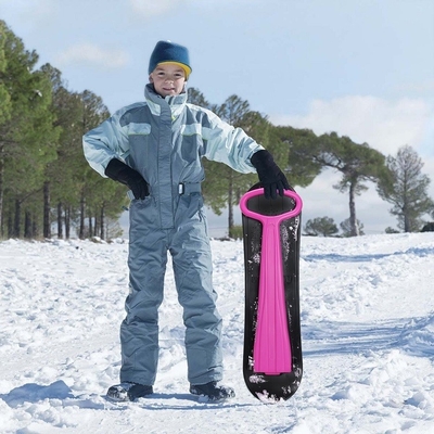 Scooter de neve infantil trenó trenó de neve trenó de esqui de plástico item tamanho 36 * 32 * 10 polegadas