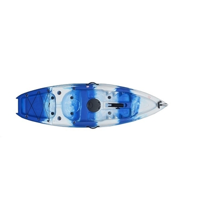 Cores personalizadas WOOWAVE Caiaque de pesca durável protegido contra UV e projetado para pesca