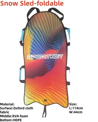 Logotipo Personalizado Logotipo- Woowave 2024 Roll Up Flexível Snow Sled Mat para Flying Snowboarding
