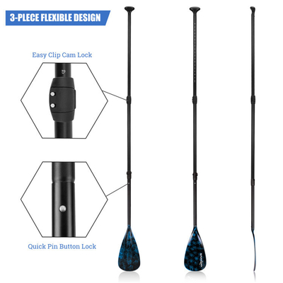 Remar sem esforço em lagos e rios Inflavel Stand Up Paddle Surf com lâmina de nylon