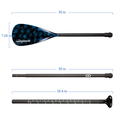 Remar sem esforço em lagos e rios Inflavel Stand Up Paddle Surf com lâmina de nylon