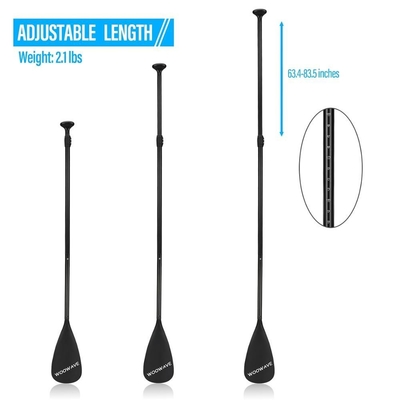 Woowave Fibra de Carbono Paddle Sup Stand Up com 13.625kg/30lbs Peso de Cartão