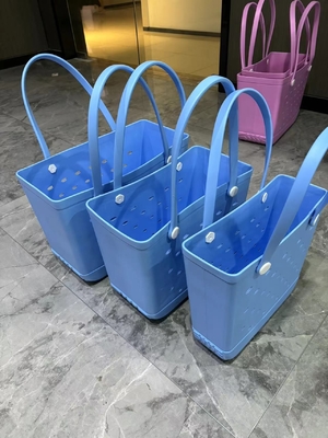 Bolsa de praia obrigatória WOOWAVE Tote EVA à prova d'água com espuma de borracha e silicone