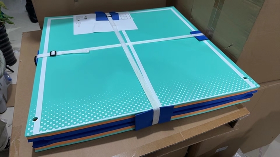 Tabela de piscina flutuante Ténis de mesa estilo móvel Verde EVA Tabela de pingue-pongue