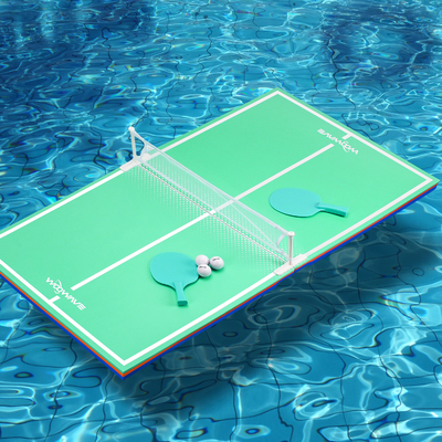 EVA Floating Table Tennis Set para Pool Beach Water Party Sport Game Estilo móvel