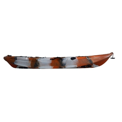 Sente-se em caiaque de plástico para pesca no mar Não inflável 270*78*40cm Fácil de transportar