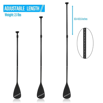 3 peças Woowave Alumínio inflável Soup Paddle com Design leve e ajustável